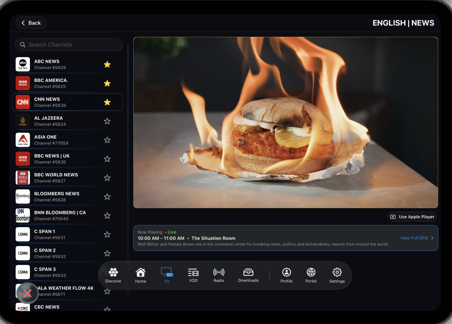 STRIMIX Live TV Channels